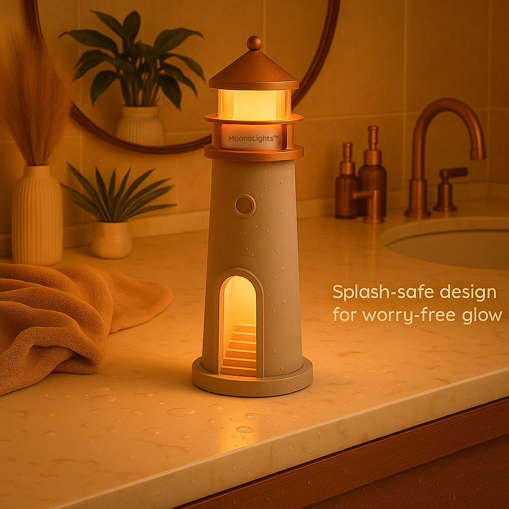 Moona™ 3D Moon Projector Lighthouse Lamp Il mio negozio